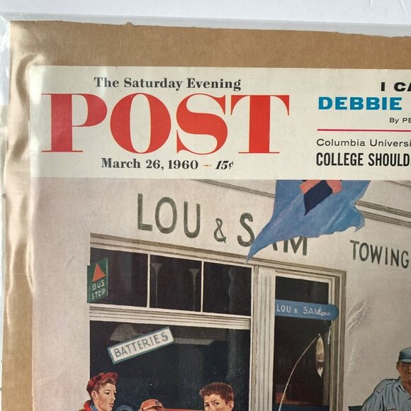 The Saturday Evening Post Magazine COVER March 5 1960 Dick Sargent - Picture 2 of 4